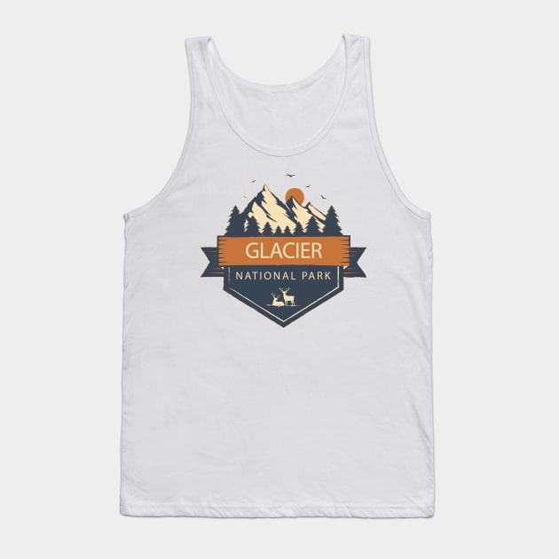 Glacier National Park Tank Top by roamfree